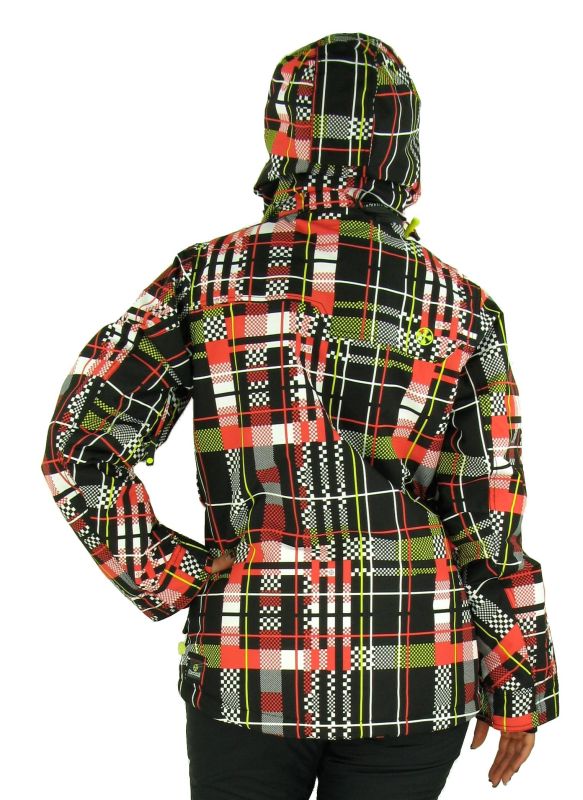 Brunotti Skijacke Snowboardjacke Gr.M Jander Hipertex schwarz rot 