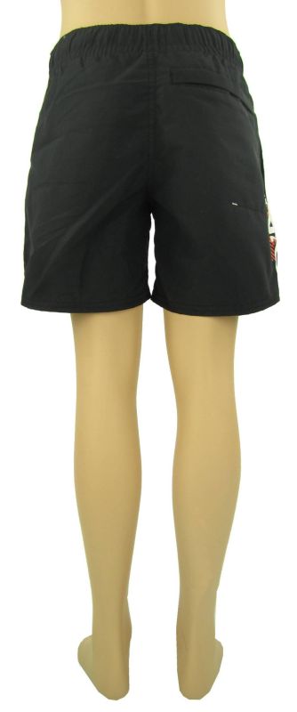 Neill Badeshort Badehose Gr.152 Bora Bora schwarz rot  