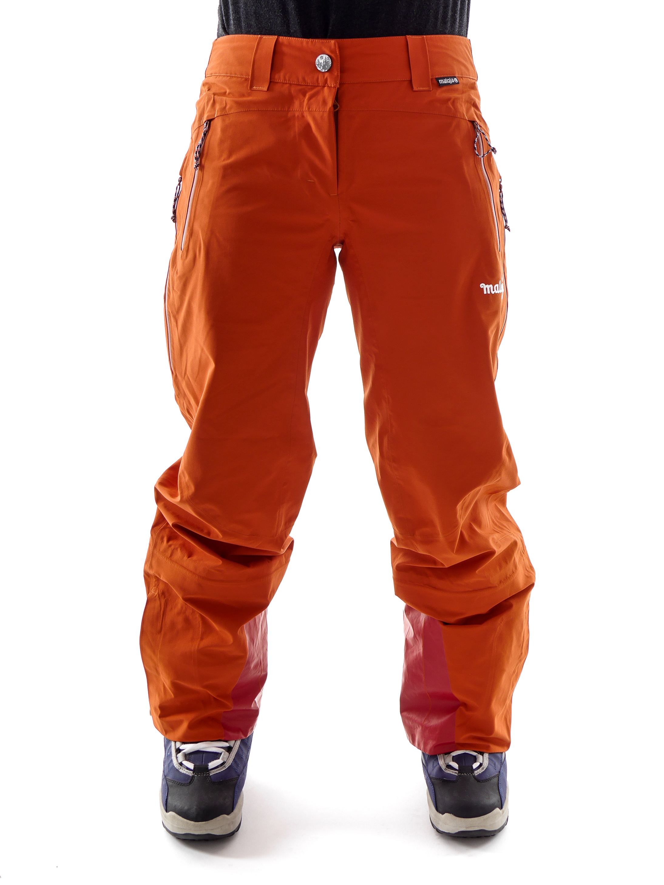 Maloja Ski Trousers Snowboard Trousers AyadaM. orange GoreTex 25.000 ...